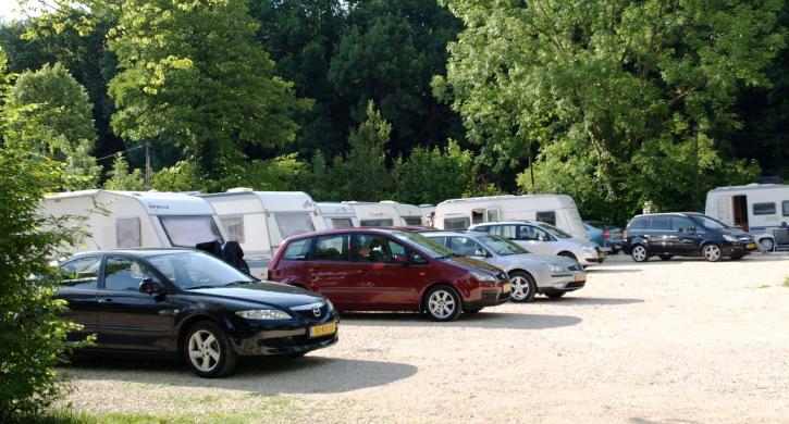 Durchgangsplatz für Camper